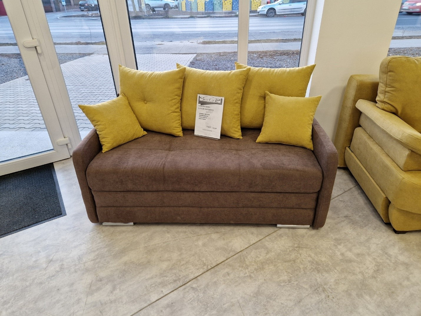 Canapea extensibilă Basic - 2 Locuri