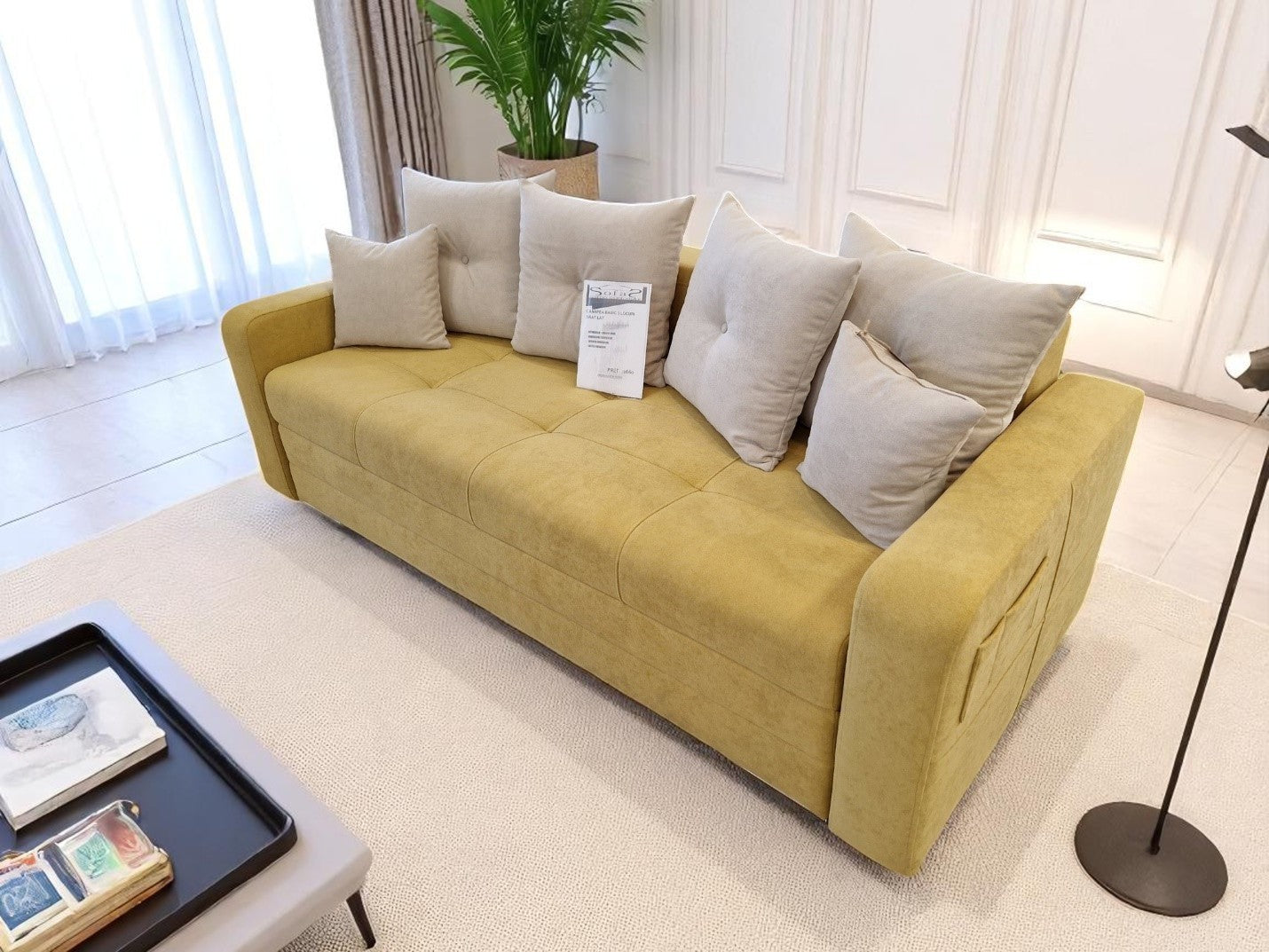 Canapea extensibilă Basic - 3 locuri