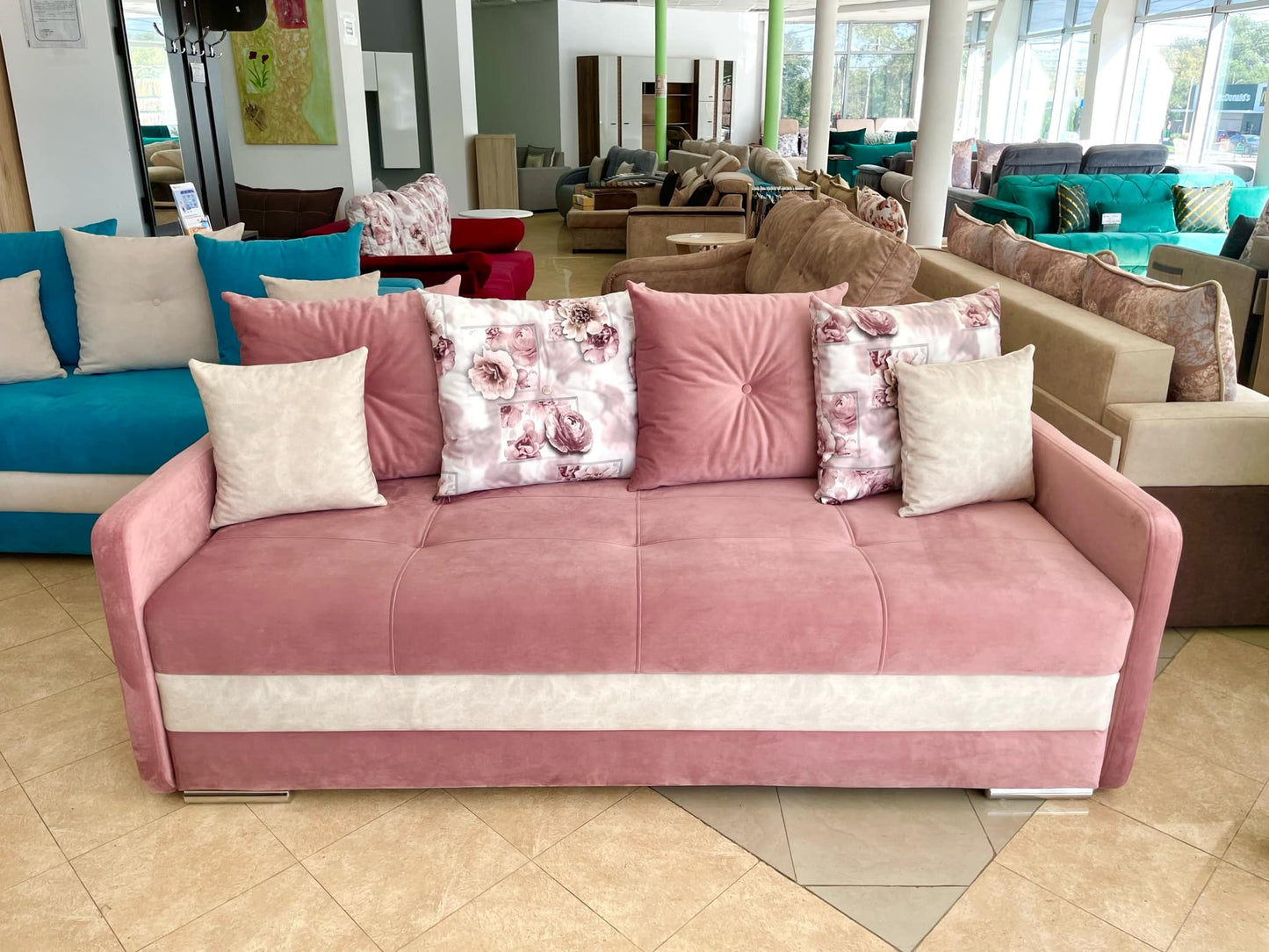 Canapea extensibilă Basic - 3 locuri